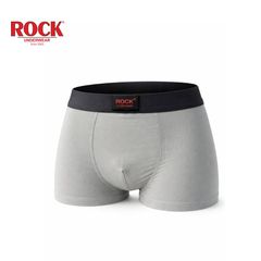 Quần Lót Nam Boxer ROCK QA 1060 Trơn Mát Thoáng Khí Cao Cấp, Quần SỊp Nam Boxer Mềm Mại Thoải Mái Ngày Dài