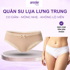 Quần Lót Nữ Su Lụa annie QE 2181 Mềm Mịn, Thoáng Mát, Co Giãn 4 Chiều