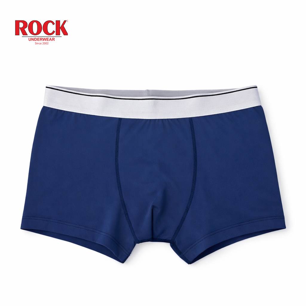 Quần Lót Nam ROCK QA 1032 Trơn Cao Cấp Co Giãn, Quần Sịp Nam Chất Liệu Mềm Mịn, Thoáng Khí