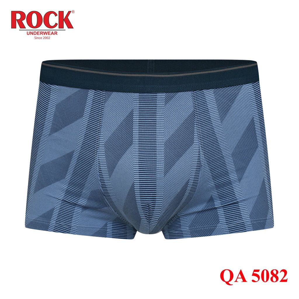 Combo 3 Quần Lót Nam Dạng Đùi Cao Cấp ROCK QA5082 Vải Cotton Co Dãn Thấm Hút