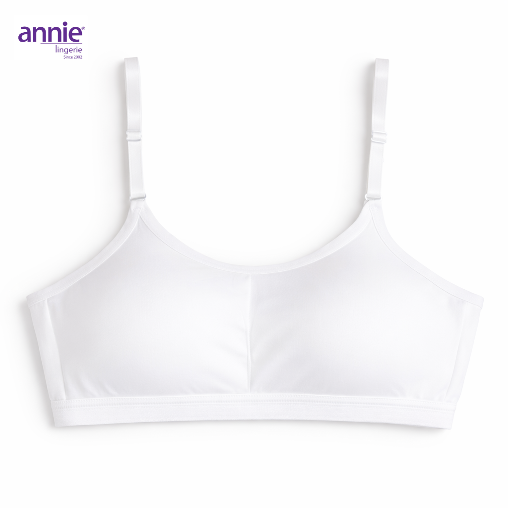Áo Lá Học Sinh annie Bra 6072 Mouse Mỏng Có Mút Tháo Rời
