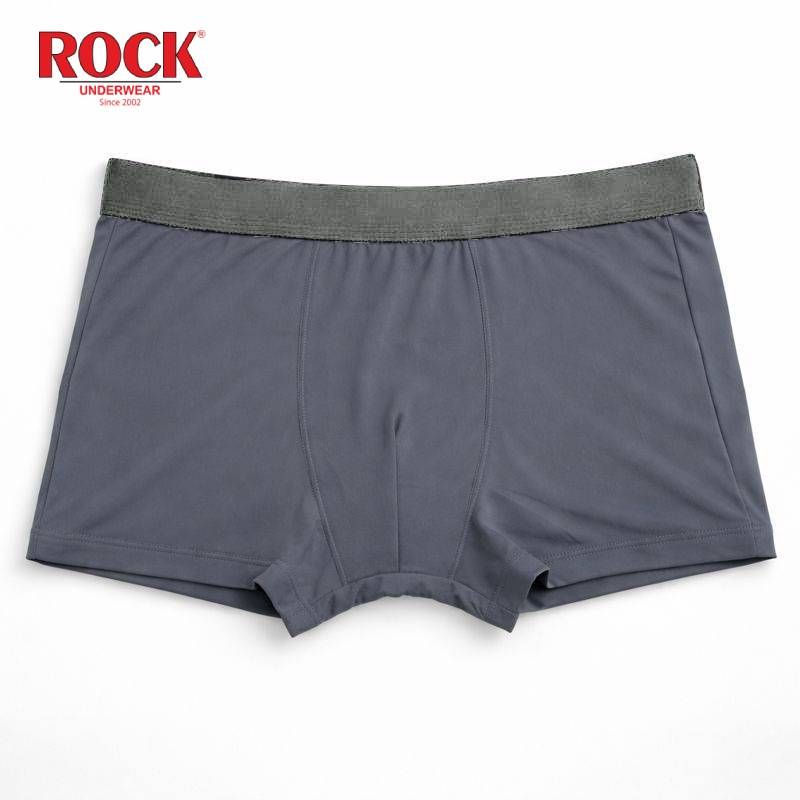 Quần Lót Nam ROCK QA 1032 Trơn Cao Cấp Co Giãn, Quần Sịp Nam Chất Liệu Mềm Mịn, Thoáng Khí