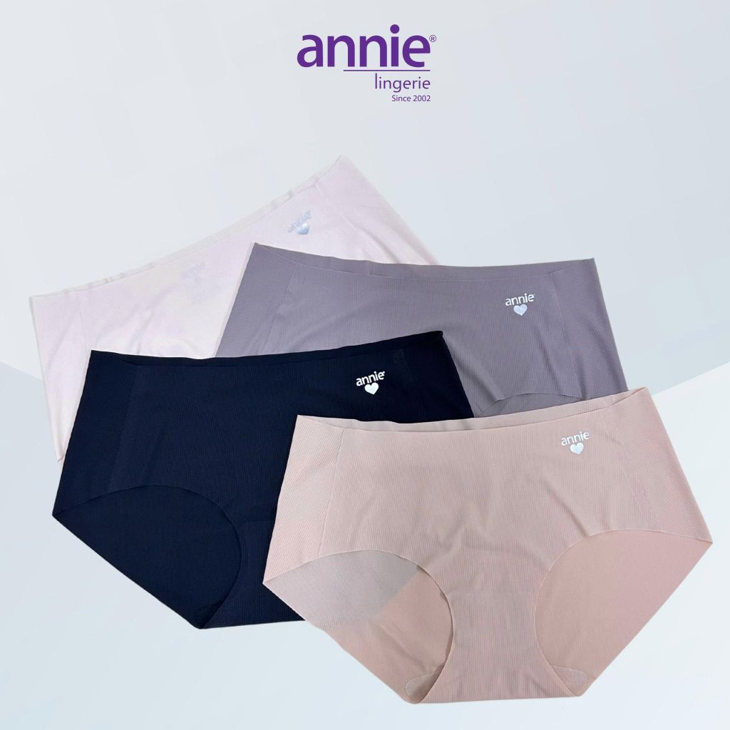 Quần lót đúc su annie QE 4577 lưng cao mỏng nhẹ,tàng hình, mát mẻ cả ngày