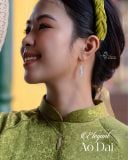  Vietnam lady with Ao dai Necklace | dây chuyền bạc Áo dài | design by MinhtamJewelry 