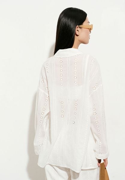  Embroidered Long Sleeve Shirt 
