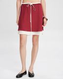  Layered-Hem Skirt 