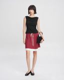  Layered-Hem Skirt 