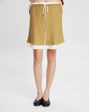  Layered-Hem Skirt 