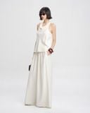  Ivory Draped Halter Top 