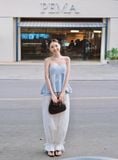  Blue Layered Dottie Top 