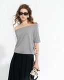  Boat Neck Jersey Top 
