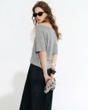  Boat Neck Jersey Top 