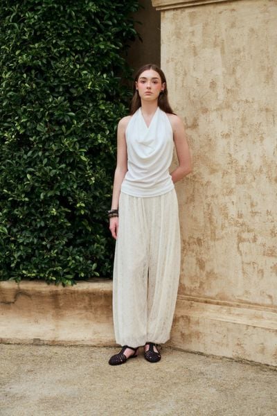  Lace Balloon Pants 
