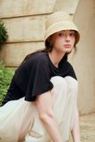  Black Cape Overlay Top 