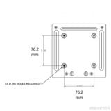 Bộ phân phối nguồn 12V 24V DC sPOD BantamX Universal 100A 8 cổng
