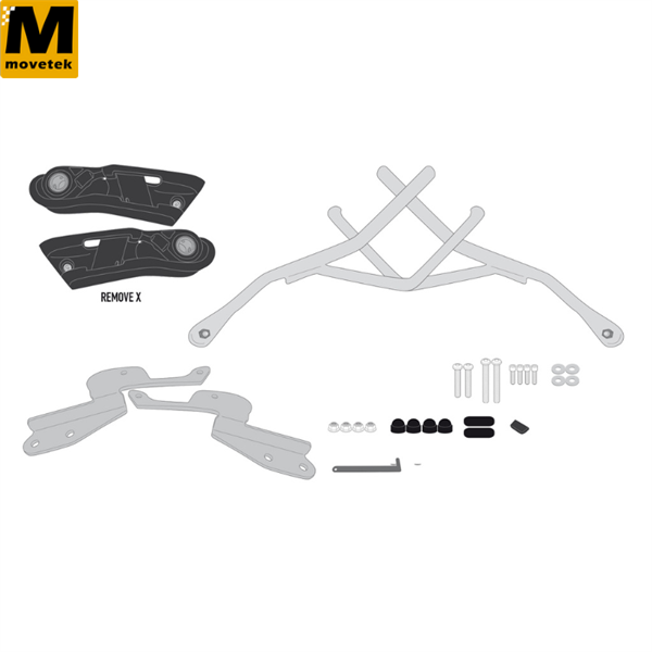 Khung hông gắn túi nhả nhanh Givi REMOVE-X TR2156 Yamaha MT-09 SP 21-22