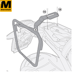 Khung hông gắn túi Givi TMT5115 cho túi MT501S Metro-T bên phải BMW R nineT 14-15