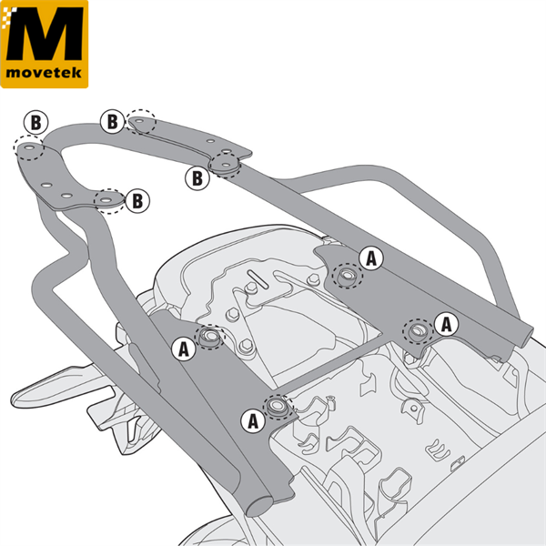 Baga sau Givi SR1139 Honda Crossrunner 15-20