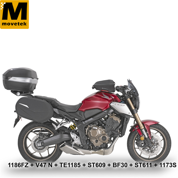 Khung hông gắn túi Givi TE1185 Honda CB650R 21