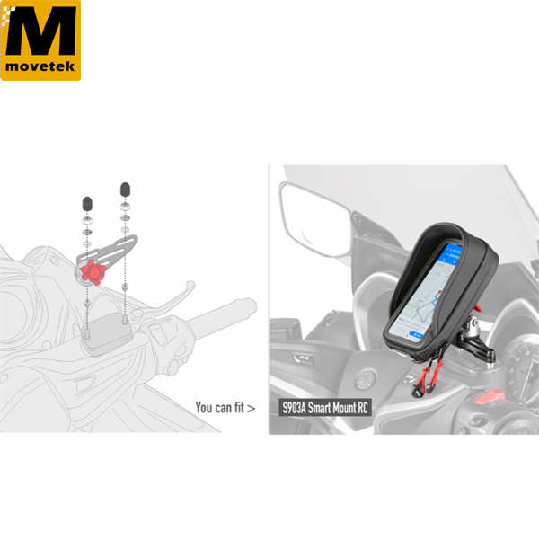 Bộ kit gắn phụ kiện Givi 01VKIT cho nhiều dòng xe