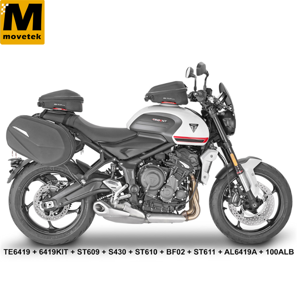 Khung hông gắn túi Givi TE6419 Triumph Trident 660 21-22