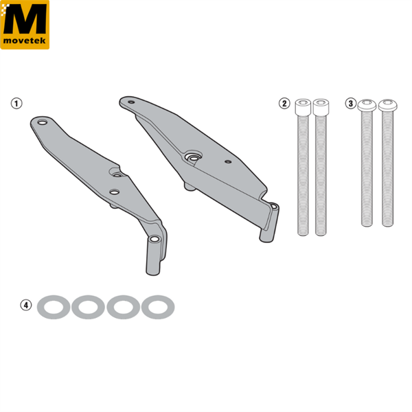 Baga sau Givi SR7705 KTM Adventure 1050/1090/1190, Super Adventure 1290 17-20