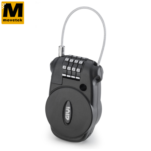 Ổ khóa mật khẩu có dây rút Givi S220