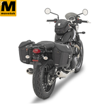 Khung hông gắn túi Givi TMT6407 cho túi MT501 Metro-T Triumph Street Twin 900 16-22, Bonneville T100 17-22