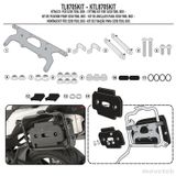 Bộ kit gắn hộp đồ nghề Givi TL8705KIT