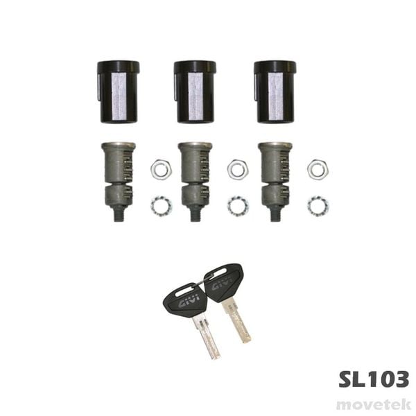 Bộ ổ khóa thùng Givi