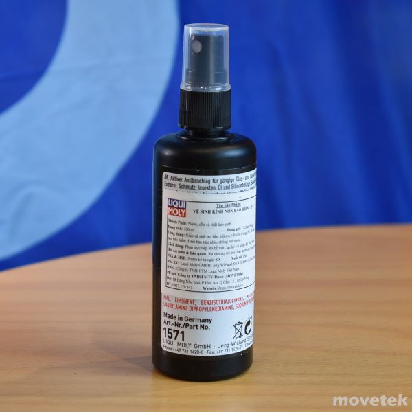 Vệ sinh kính mũ bảo hiểm Liqui Moly 100ml