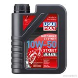 Nhớt mô tô cao cấp Liqui Moly 10W50 Street Race fully synthetic 1502 1L Germany