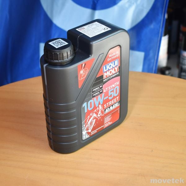 Nhớt mô tô cao cấp Liqui Moly 10W50 Street Race fully synthetic 1502 1L Germany