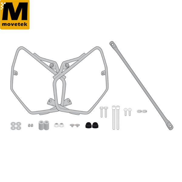 Khung hông gắn túi Givi TE2156 Yamaha MT-09, MT-09 SP 21-22