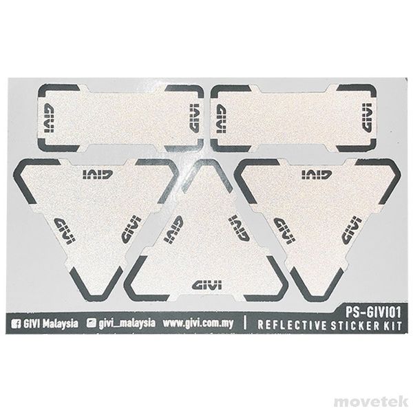 Dán phản quang thùng Givi