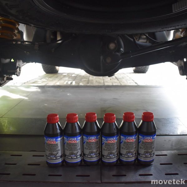 Dầu nhớt hộp số sàn dầu cầu Liqui Moly 75W140 GL5 500ml