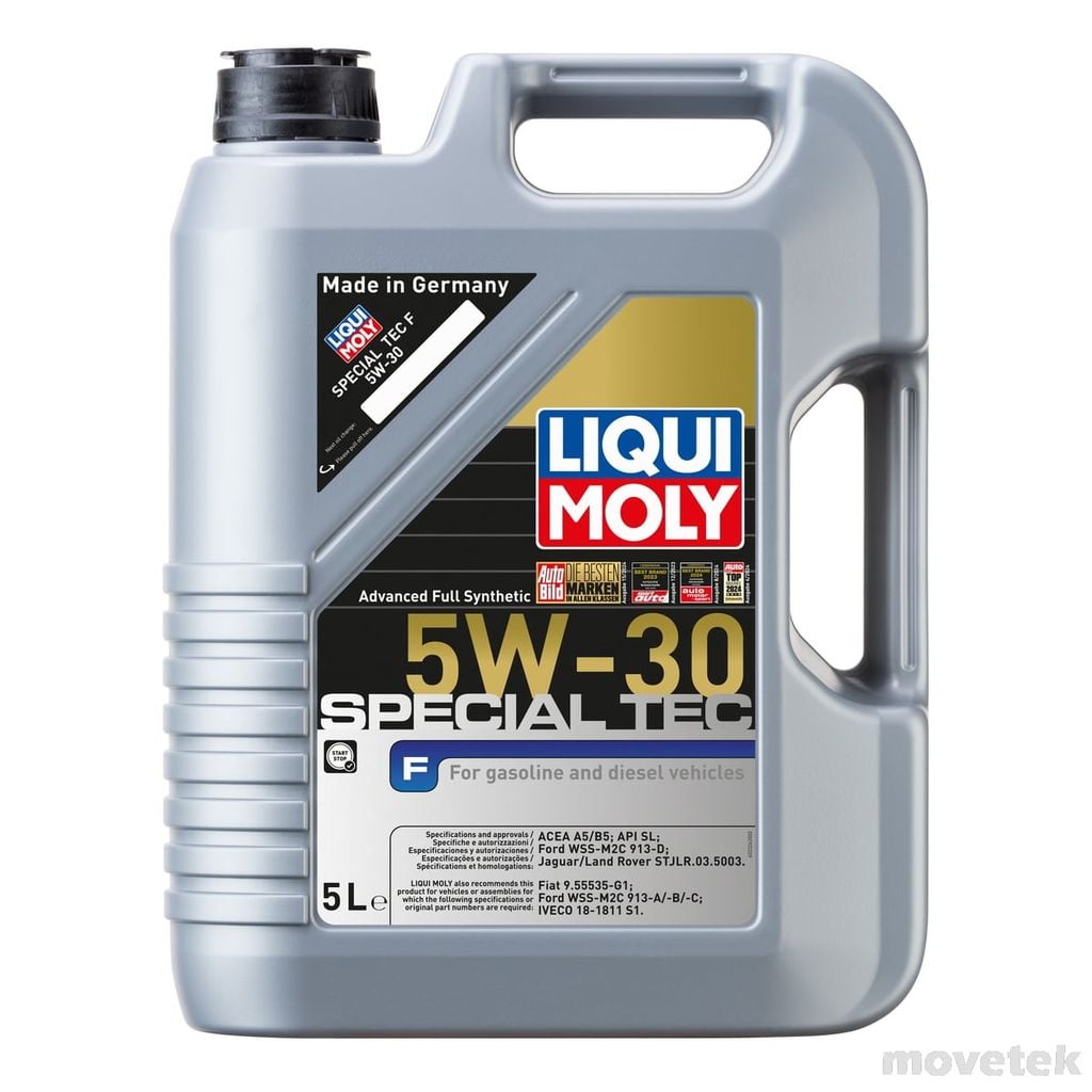 Nhớt động cơ cao cấp Liqui Moly cho động cơ của Ford 2.0 Bi-turbo