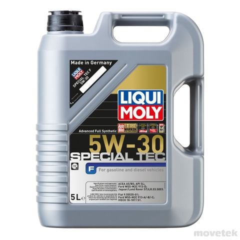 Nhớt động cơ Liqui Moly Special Tec F 5w30 advanced full synthetic 2326 can 5L
