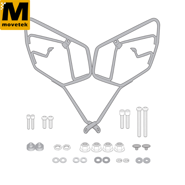 Khung hông gắn túi Givi TE1173 Honda CB650R, CBR650R 19-20