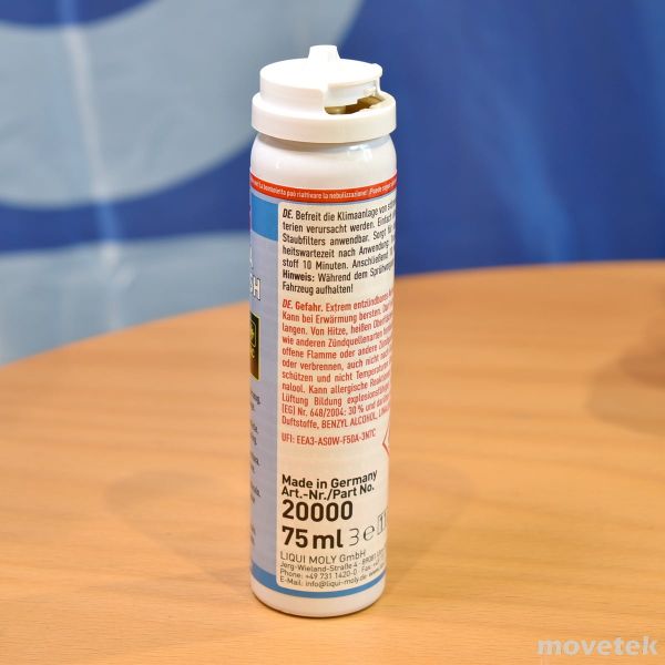 Khử mùi và diệt khuẩn dàn lạnh Liqui Moly 75ml