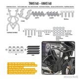 Khung chống đổ Givi bảo vệ động cơ và thân trên BMW R1300 GS GSA