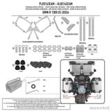 Khung gắn thùng hông Givi BMW R1300 GS GSA