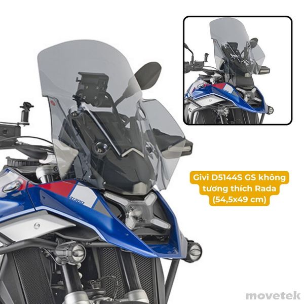 Kính chắn gió Givi cho BMW R1300 GS GSA