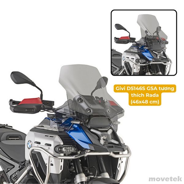 Kính chắn gió Givi cho BMW R1300 GS GSA