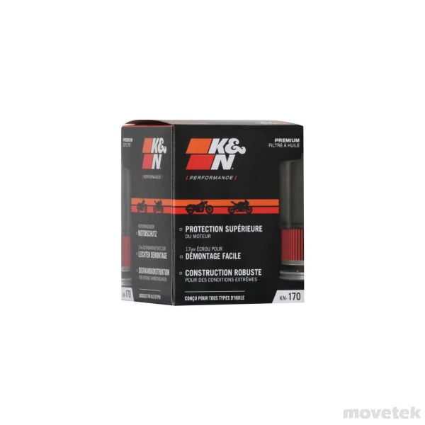 Lọc nhớt KN170 cho động cơ Harley Davidson Sporster Iron Forty Eight