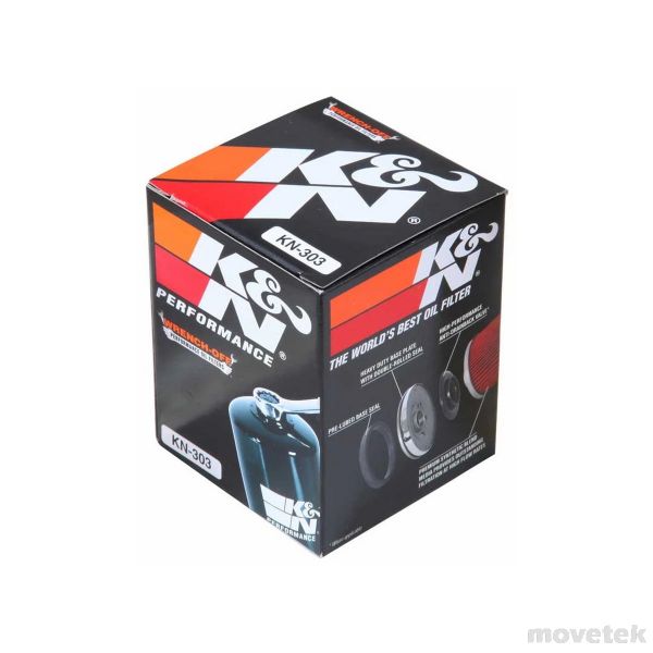 Lọc nhớt KN303 cho moto Kawasaki Honda