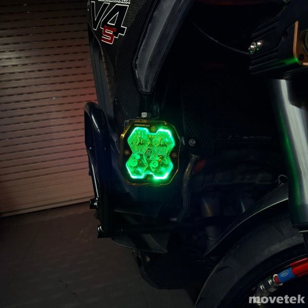 Đèn Baja Designs Squadron 2.0 Pro màu đen