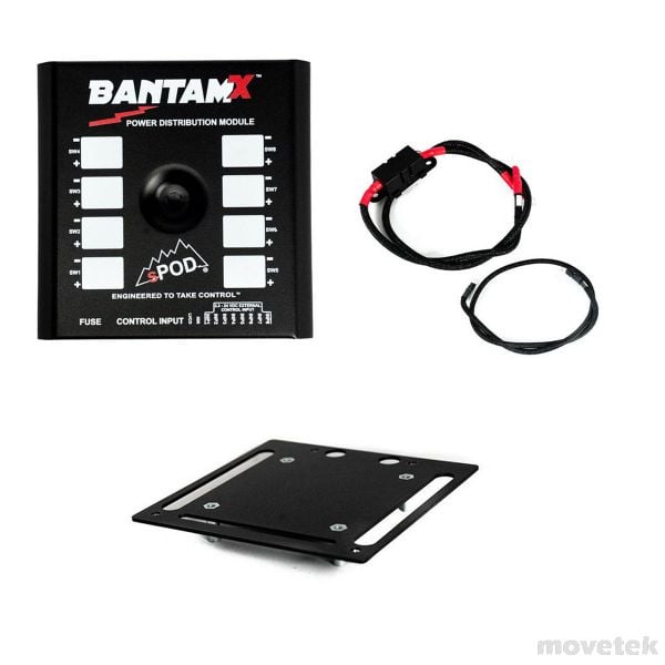 Bộ phân phối nguồn 12V 24V DC sPOD BantamX Universal 100A 8 cổng