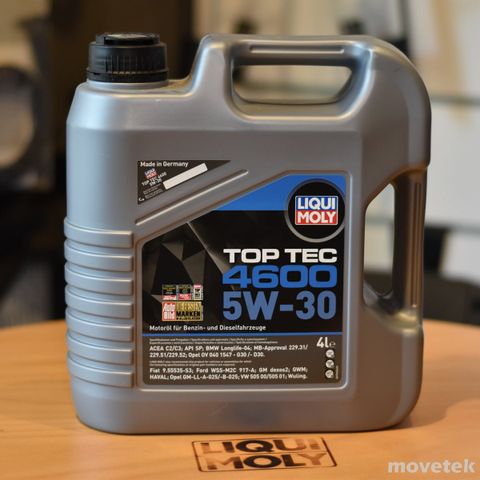 Dầu nhớt động cơ Liqui Moly 5w30 Top Tec 4600
