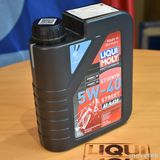 Nhớt mô tô cao cấp Liqui Moly 5W40 Street Race fully synthetic 2592 1L Germany